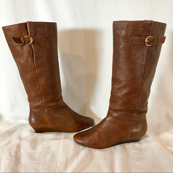 steve madden intyce boots cognac